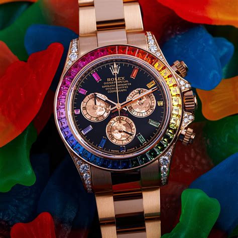 rolex daytona rainbow цена|Rolex rainbow daytona.